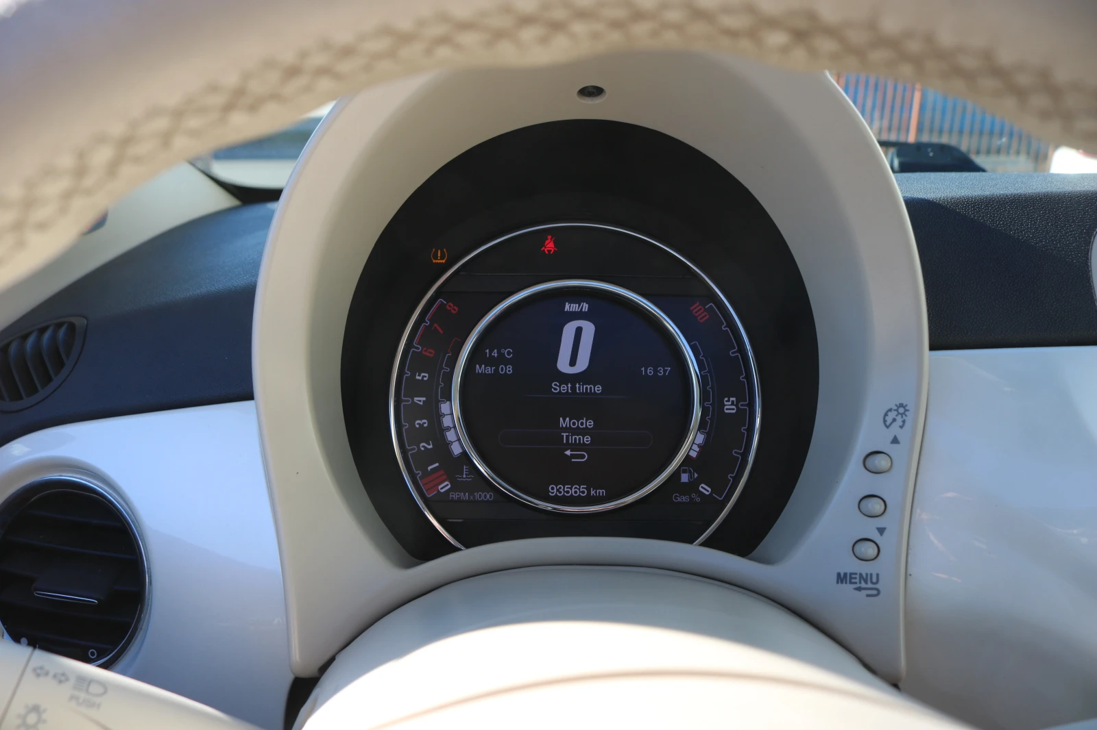 Fiat 500 Lounge 1.4, снимка 16 - Автомобили и джипове - 56350195