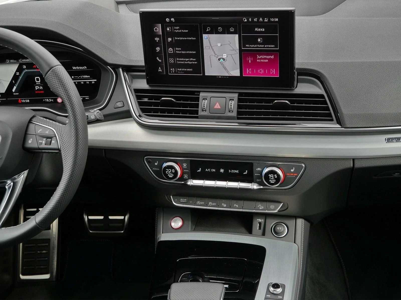 Audi SQ5 3.0TDI* PANO* DISTR* HEAD-UP* MEMORY* 360CAM*  - изображение 9