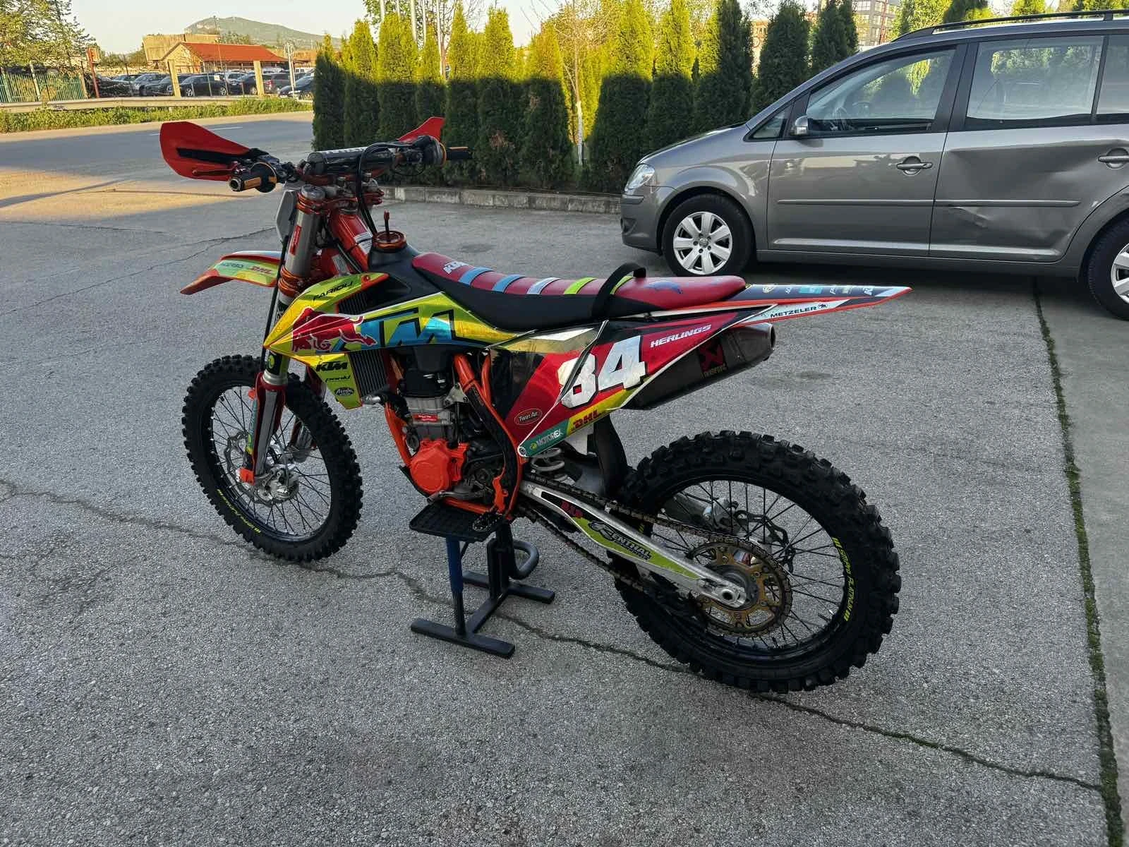 Ktm SX-F 450 HERLINGS EDITION/TRACTION/STARTER, снимка 4 - Мотоциклети и мототехника - 53902861