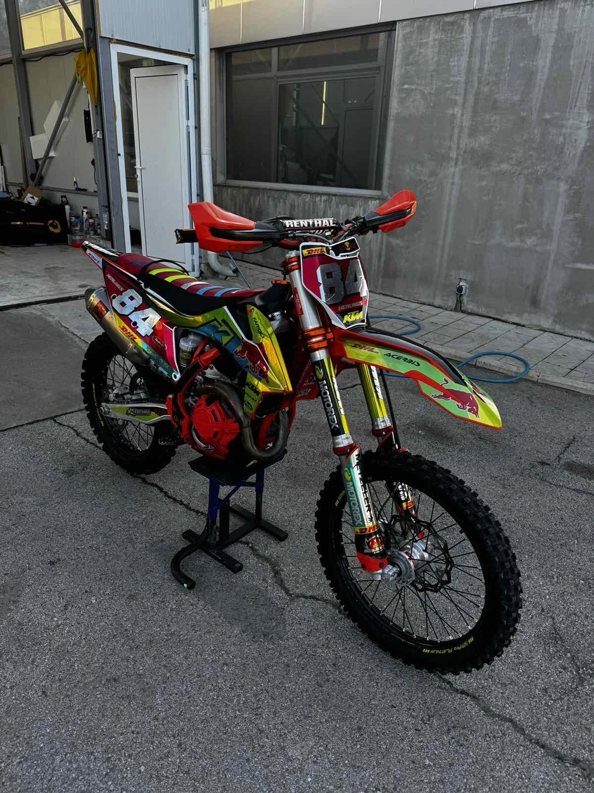 Ktm SX-F 450 HERLINGS EDITION/TRACTION/STARTER, снимка 2 - Мотоциклети и мототехника - 53902861