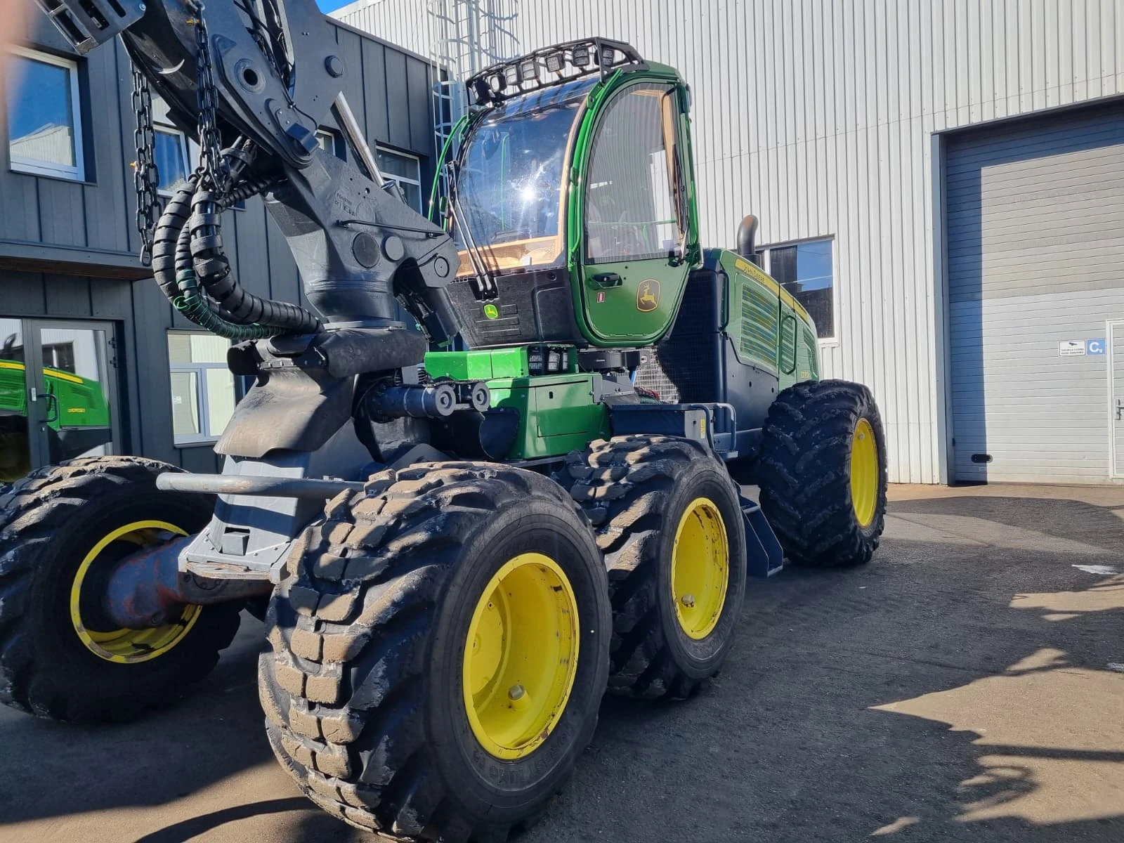 Специализирани машини Машини за дърводобив John Deere 1270 G, снимка 8 - Селскостопанска техника - 55815422