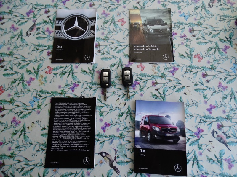 Mercedes-Benz Citan 1.5 KLIMA N1 MAXI  EURO 6 , снимка 15 - Автомобили и джипове - 46399411