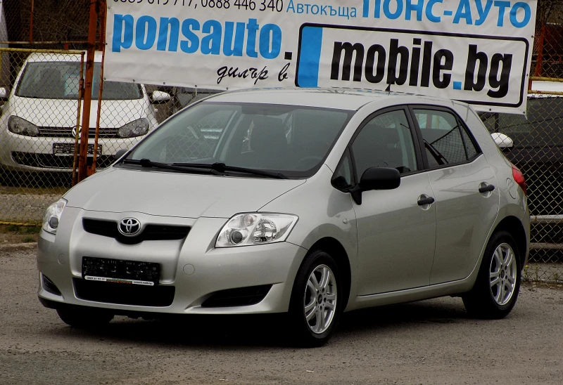 Toyota Auris 1.4D-4D/90к/РЕАЛНИ КМ, снимка 1 - Автомобили и джипове - 49609124