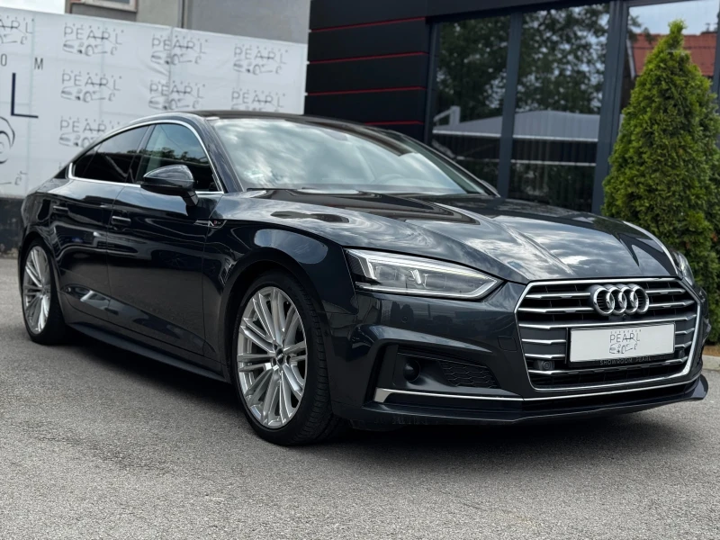 Audi A5 Sportback 2.0TFSI S-line Distronic Lane 360 Mild-H, снимка 3 - Автомобили и джипове - 51097978