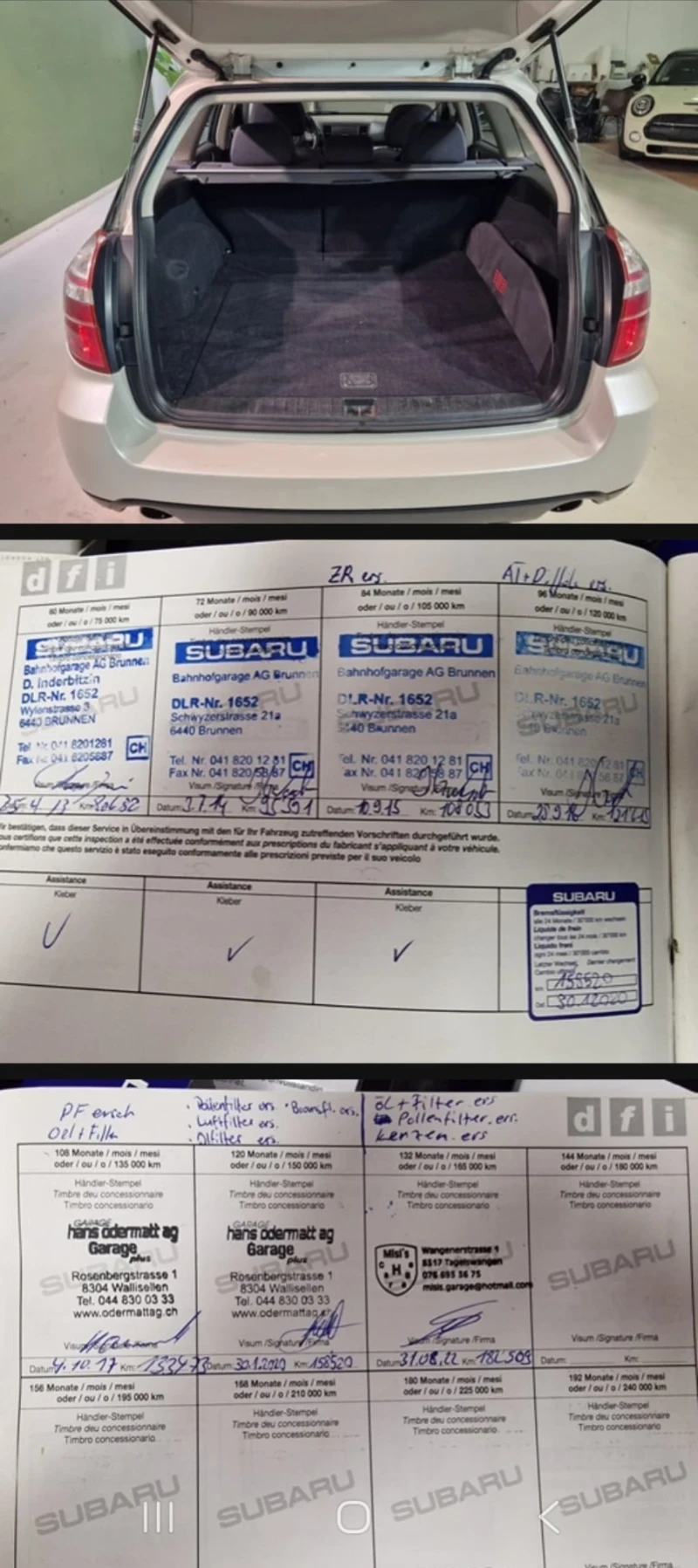 Subaru Outback OUTBACK 2, 5i AWD SWISS , снимка 5 - Автомобили и джипове - 53500809