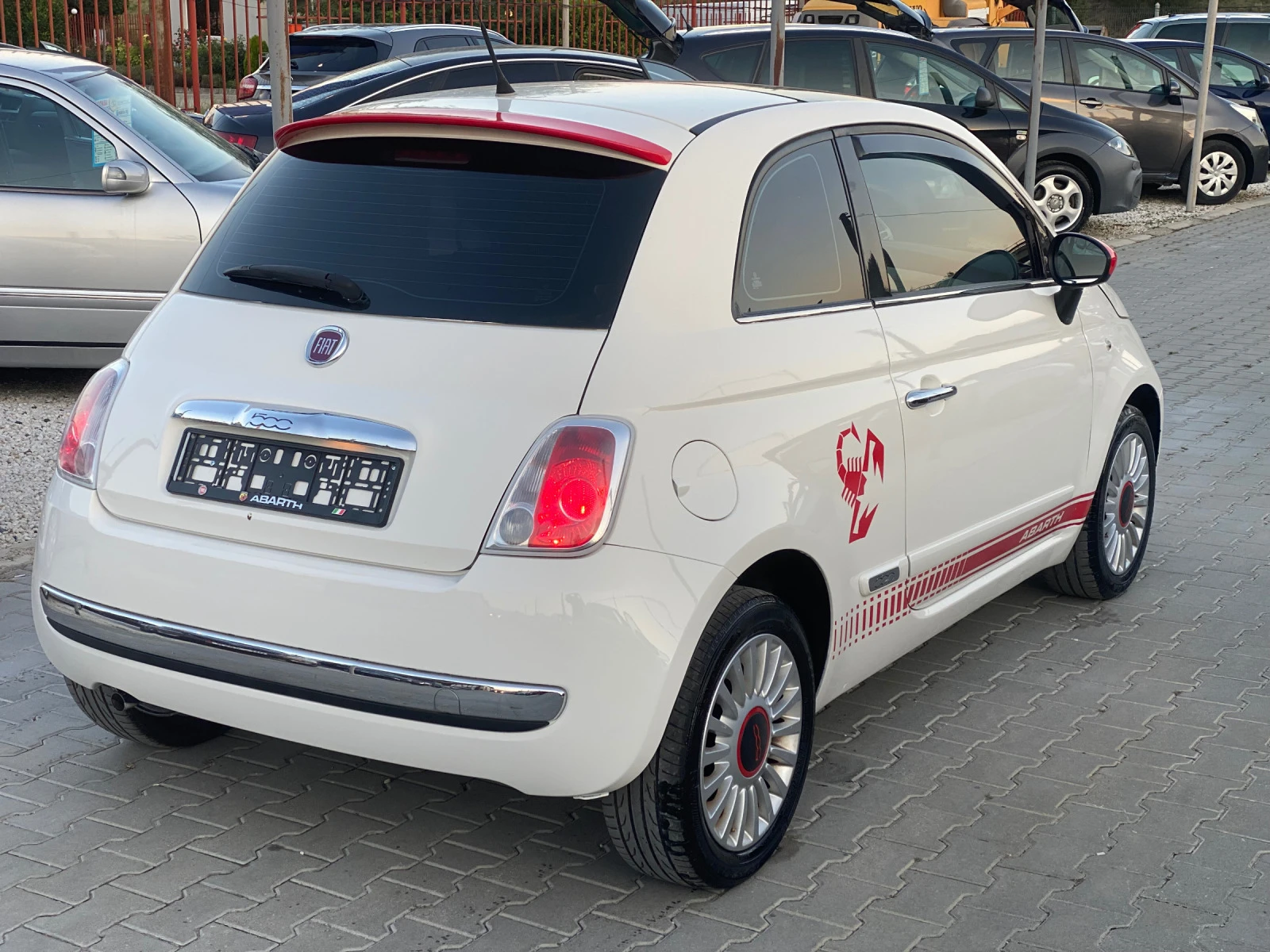 Fiat 500 Перфектен* Клима* 2 комплекта джанти*  - изображение 7