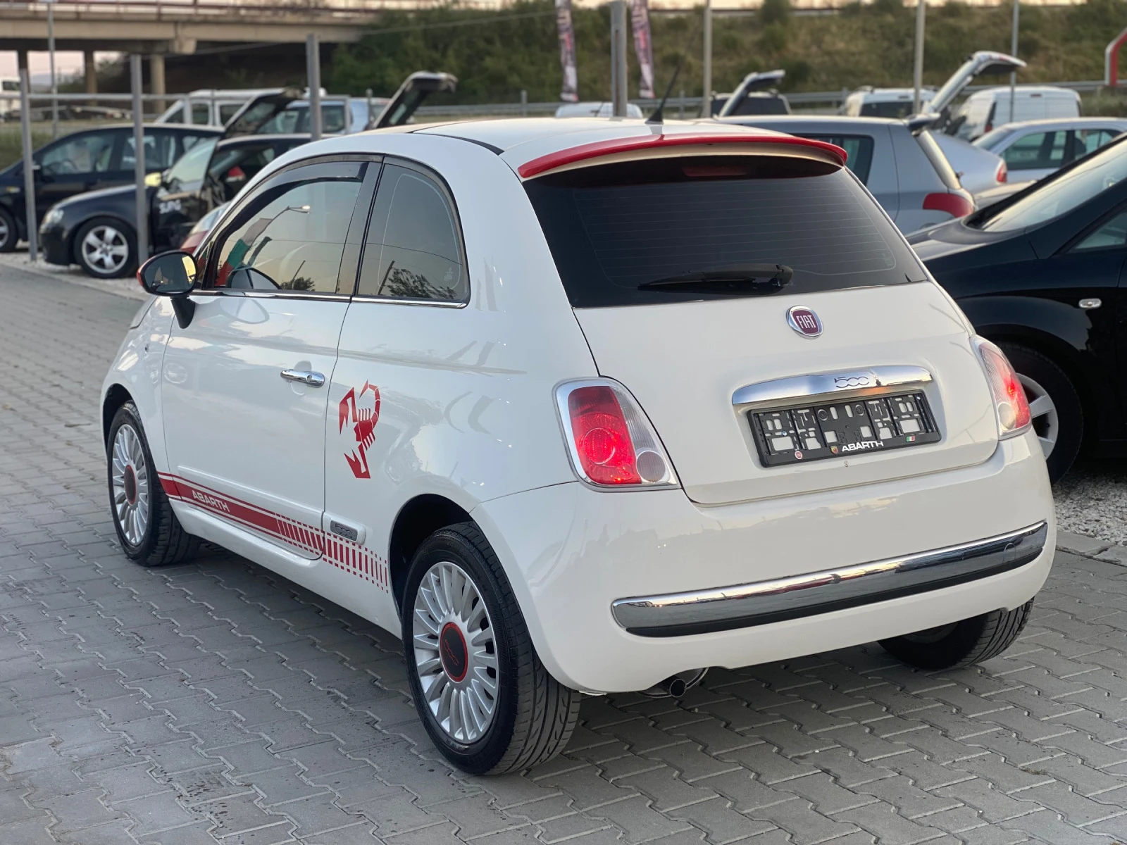 Fiat 500 Перфектен* Клима* 2 комплекта джанти*  - изображение 9