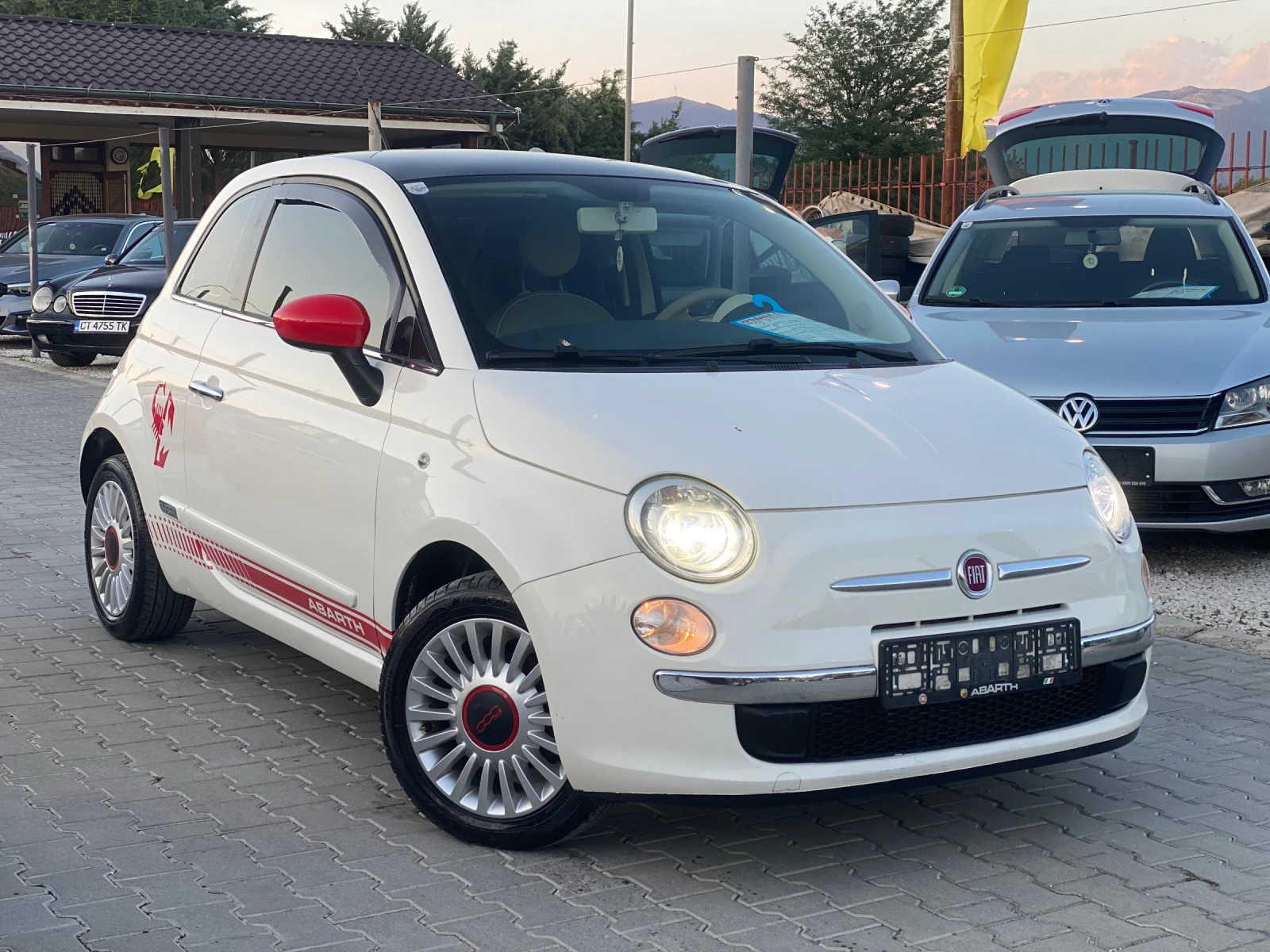 Fiat 500 Перфектен* Клима* 2 комплекта джанти*  - изображение 4