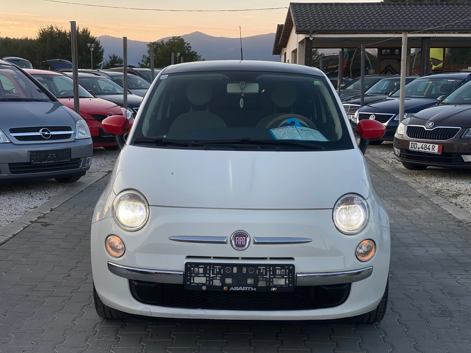 Fiat 500 Перфектен* Клима* 2 комплекта джанти*  - изображение 3