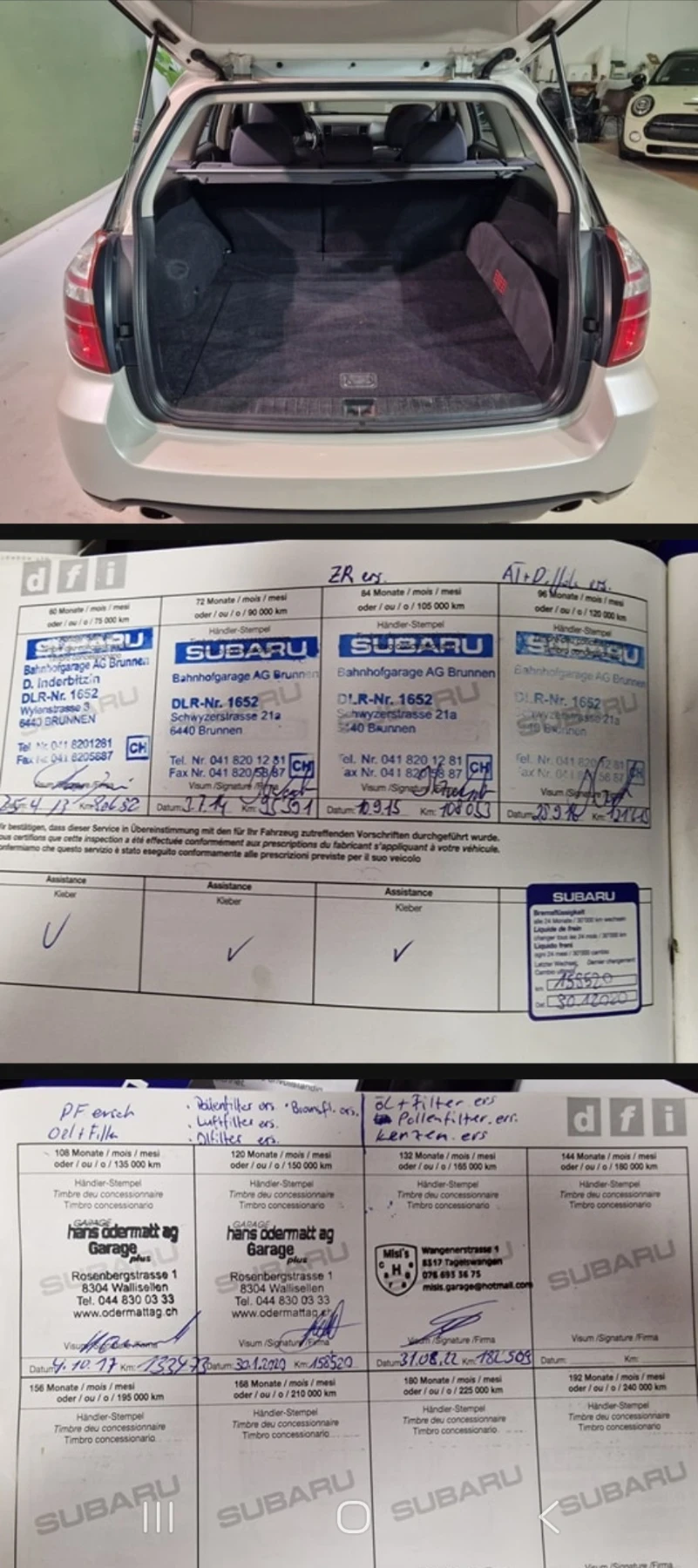 Subaru Outback OUTBACK 2, 5i AWD SWISS  | Mobile.bg � ����������� 5