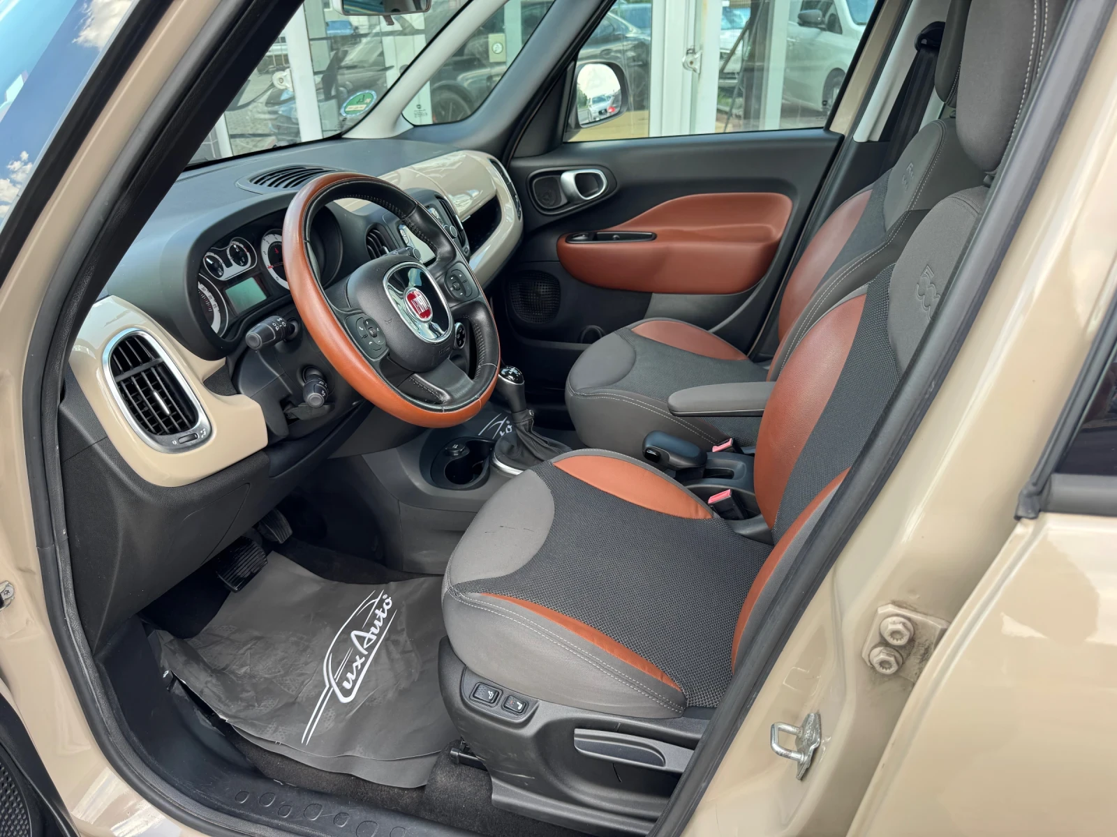 Fiat 500L 1.3MULTIJET#EXCLUSIVE#АВТОМАТИК#ПОДГРЕВ#ГЕРМАНИЯ#, снимка 9 - Автомобили и джипове - 55066116
