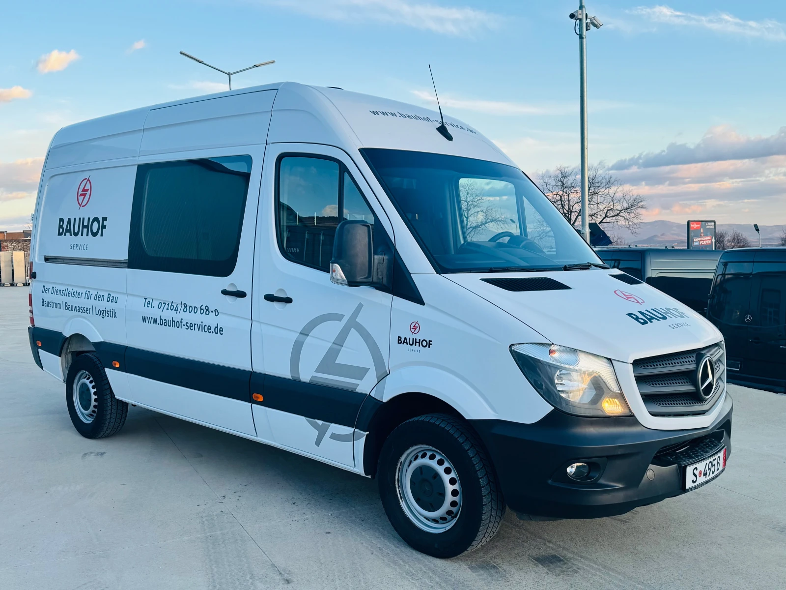 Mercedes-Benz Sprinter 316 Немски!ЧИСТО НОВ!Климатр!Камера!ТОП!EURO6 - изображение 3