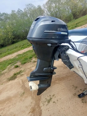 Обява за продажба на Извънбордов двигател Yamaha 25hp/2017г./Дълъг/Ел.Хидравлика/щамбайн/отличен ~5 900 лв. - изображение 2