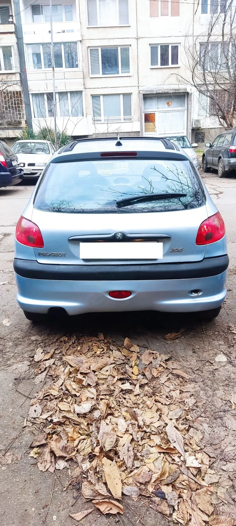 Peugeot 206 2000 hdi 90hp, снимка 2 - Автомобили и джипове - 48992168