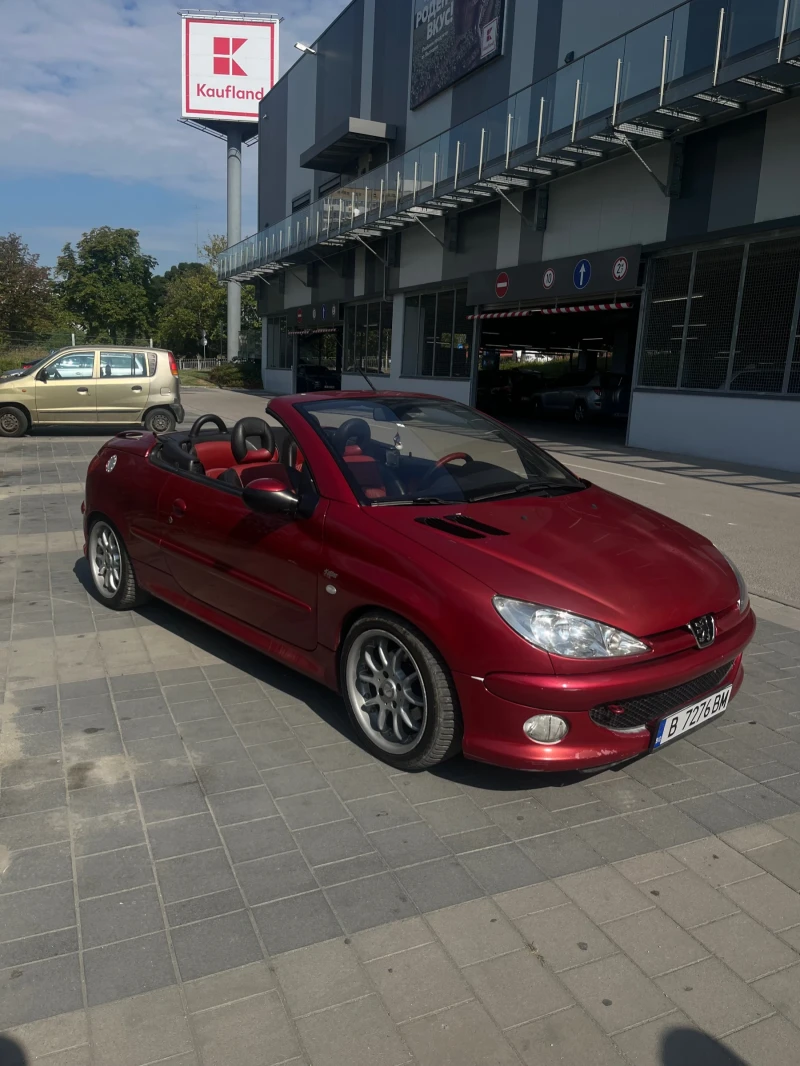 Peugeot 206 cc, снимка 1 - Автомобили и джипове - 49362154