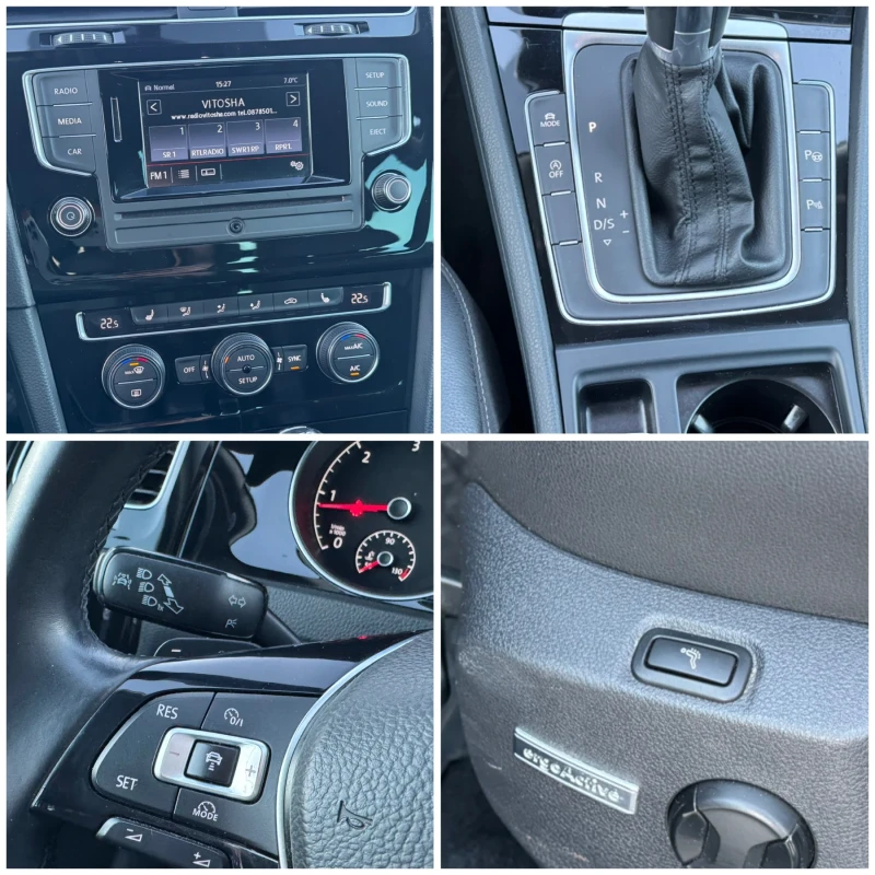 VW Golf 2.0TDI DSG HIGHLINE DISTRONIC , снимка 14 - Автомобили и джипове - 52929943