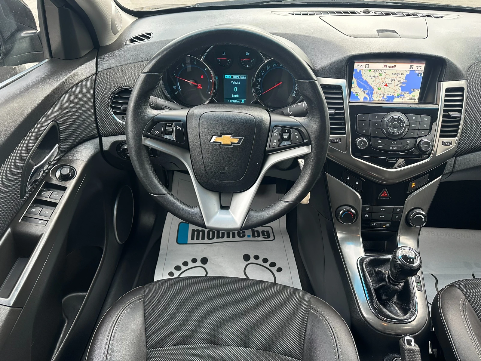 Chevrolet Cruze 1.7CDTI-110000km-FULL-NAVI-КОЖА-EURO5B-PDC-CAMERA - изображение 7