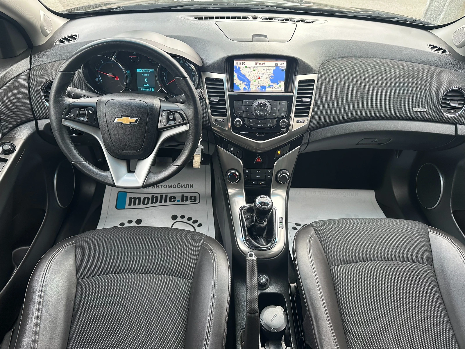 Chevrolet Cruze 1.7CDTI-110000km-FULL-NAVI-КОЖА-EURO5B-PDC-CAMERA - изображение 8