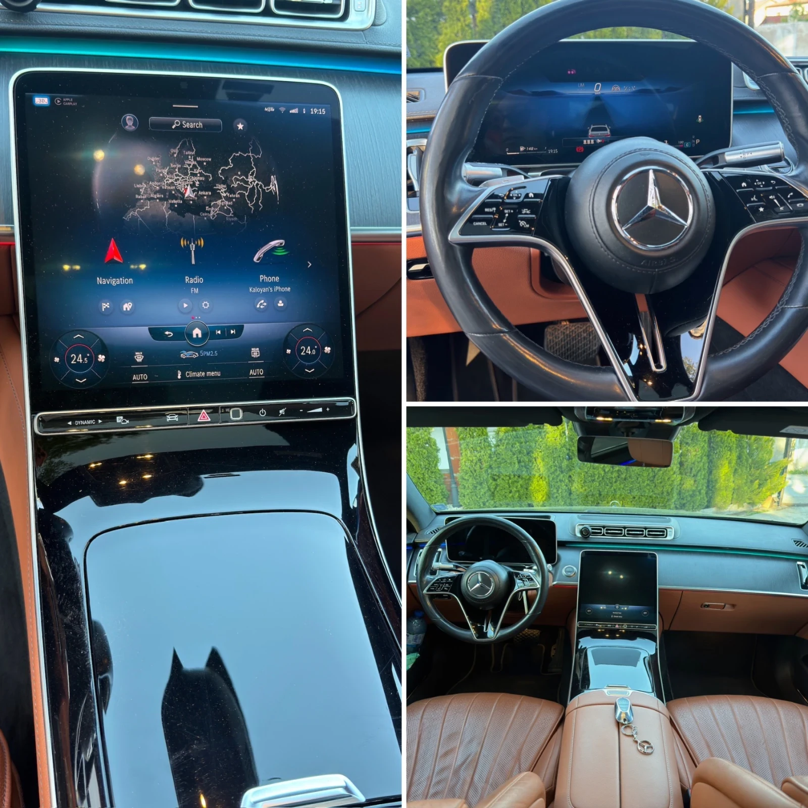 Mercedes-Benz S 350 73 000��/FULL/AMG/PANO/MANUFAKTUR | Mobile.bg � ����������� 10