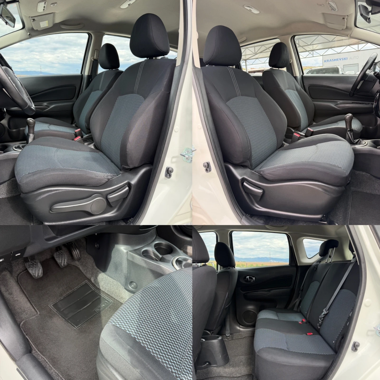 Nissan Note Pure Drive! Бяла ПЕРЛА!! Лизинг!!!, снимка 13 - Автомобили и джипове - 56185965