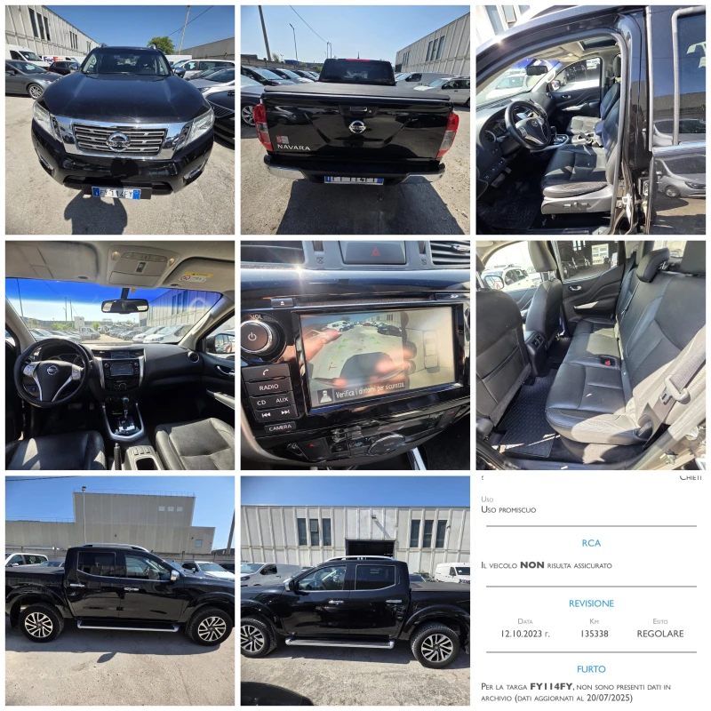 Nissan Navara 2.3D 190k. TEKNA FULL 360 NAVI , снимка 17 - Автомобили и джипове - 51102923