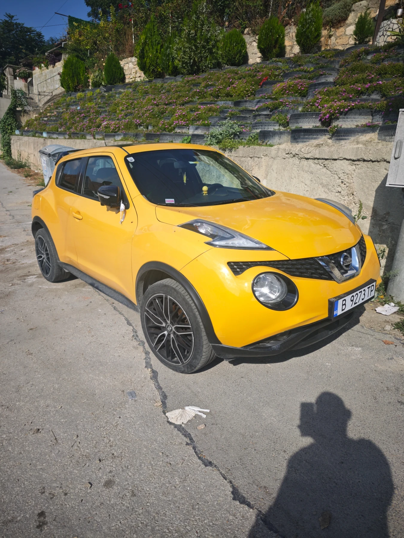 Nissan Juke 1.2 tekna 360 градуса камери(птичи поглед)ful екст, снимка 7 - Автомобили и джипове - 56142339