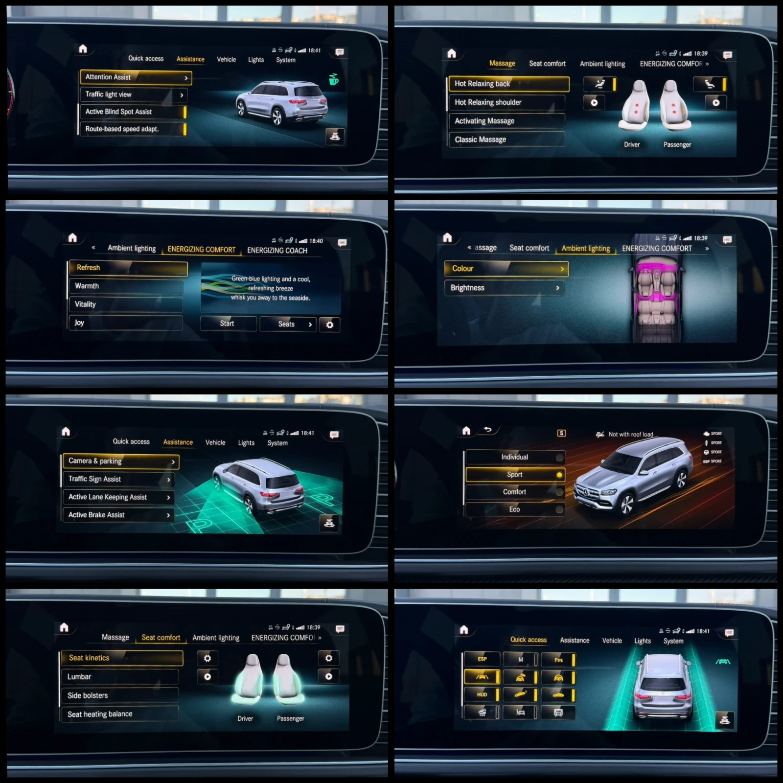 Mercedes-Benz GLS 400 d/GLS 63 AMG OPTIC/360/CARBON/4DBURM/PANO/FULLMAXX, снимка 13 - Автомобили и джипове - 55784252