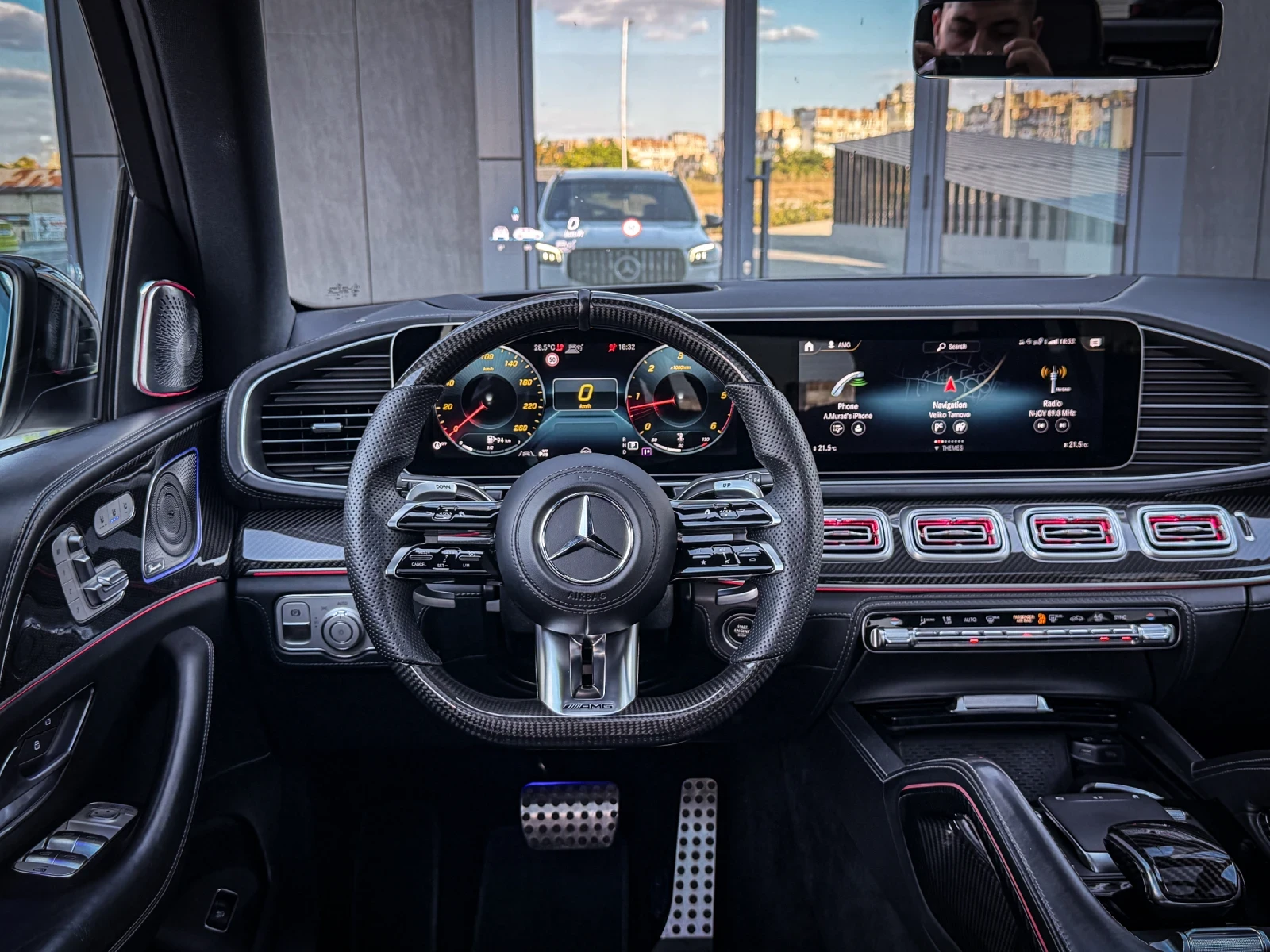 Mercedes-Benz GLS 400 d/GLS 63 AMG OPTIC/360/CARBON/4DBURM/PANO/FULLMAXX, снимка 8 - Автомобили и джипове - 55784252