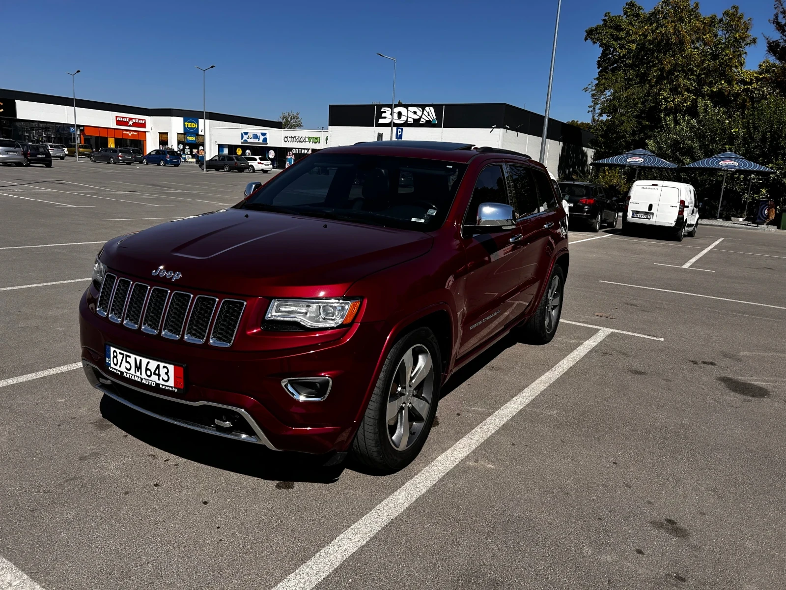 Jeep Grand cherokee 3.6 Overland Подгрев/Обдухване