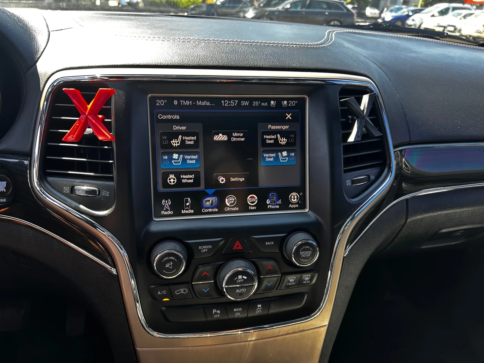 Jeep Grand cherokee 3.6 Overland Подгрев/Обдухване, снимка 12 - Автомобили и джипове - 56145237