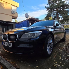 BMW 740 Li-X-drive НОВ-ВНОС-РЕАЛНИ КМ. БАРТЕР сребро/злато, снимка 6