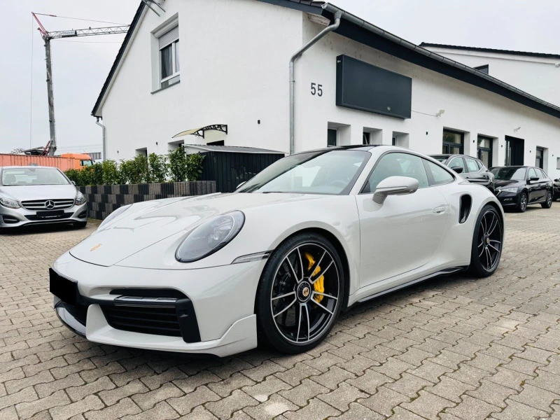 Porsche 911 992 TURBO S/AEROKIT/CERAMIC/CARBON SEATS/BURM/360/, снимка 3 - Автомобили и джипове - 48953324