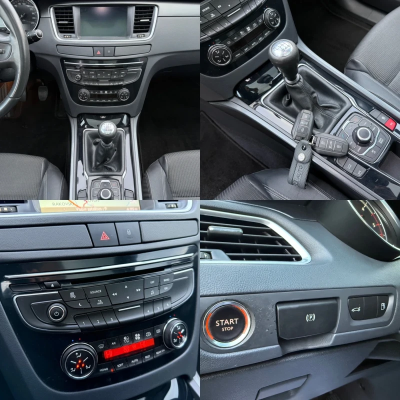 Peugeot 508 SW 2.0HDI / LED / NAVI / KOJA / PANORAMA / HEAD UP, снимка 14 - Автомобили и джипове - 52539686
