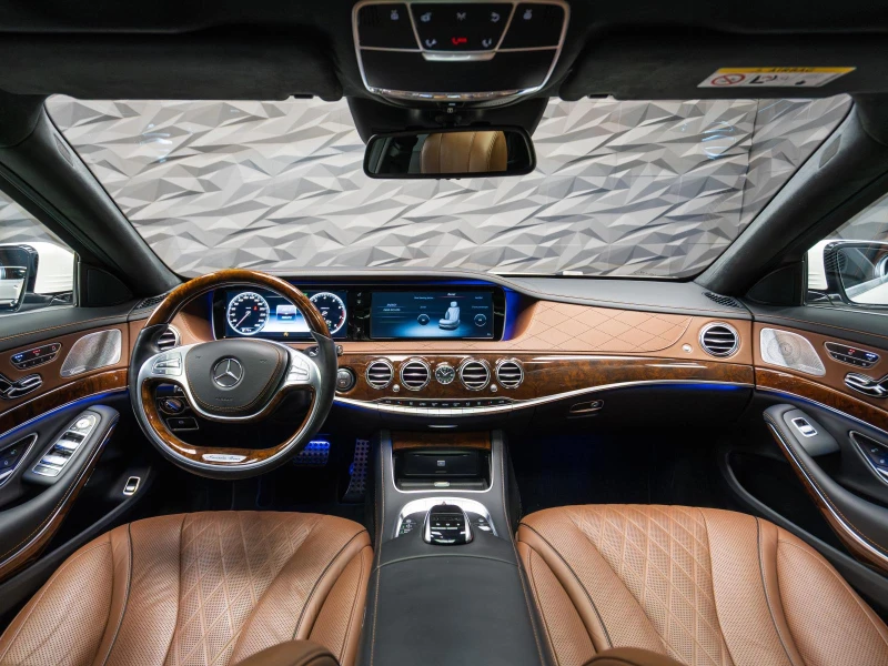 Mercedes-Benz S 500 Burmester* 4MATIC* Обдухване* Pano* 360* 3Х ТV* Lo, снимка 5 - Автомобили и джипове - 52551631