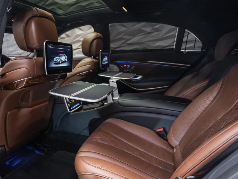 Mercedes-Benz S 500 Burmester* 4MATIC* Обдухване* Pano* 360* 3Х ТV* Lo, снимка 9 - Автомобили и джипове - 52551631