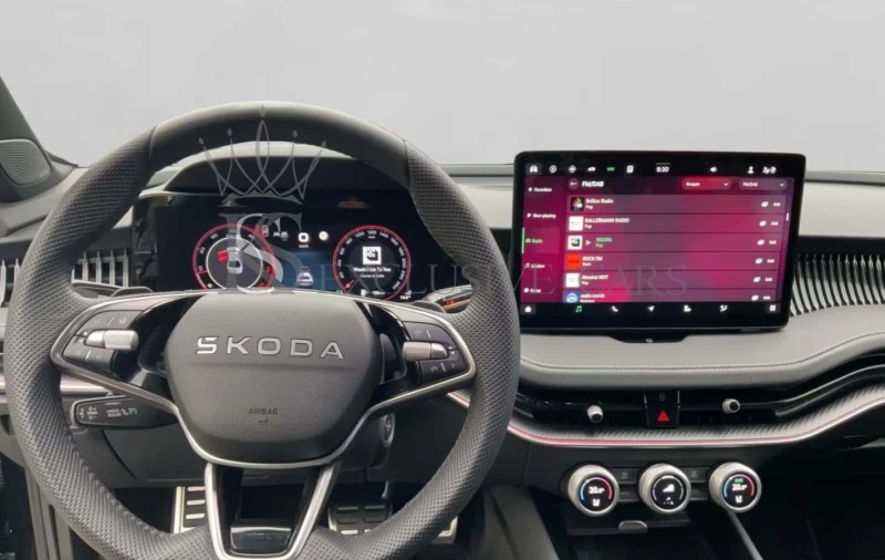 Skoda Superb 2.0 TDI* 4X4* SPORTLINE* HUD* CARBON* OБДУХВАНЕ* , снимка 7 - Автомобили и джипове - 52639081