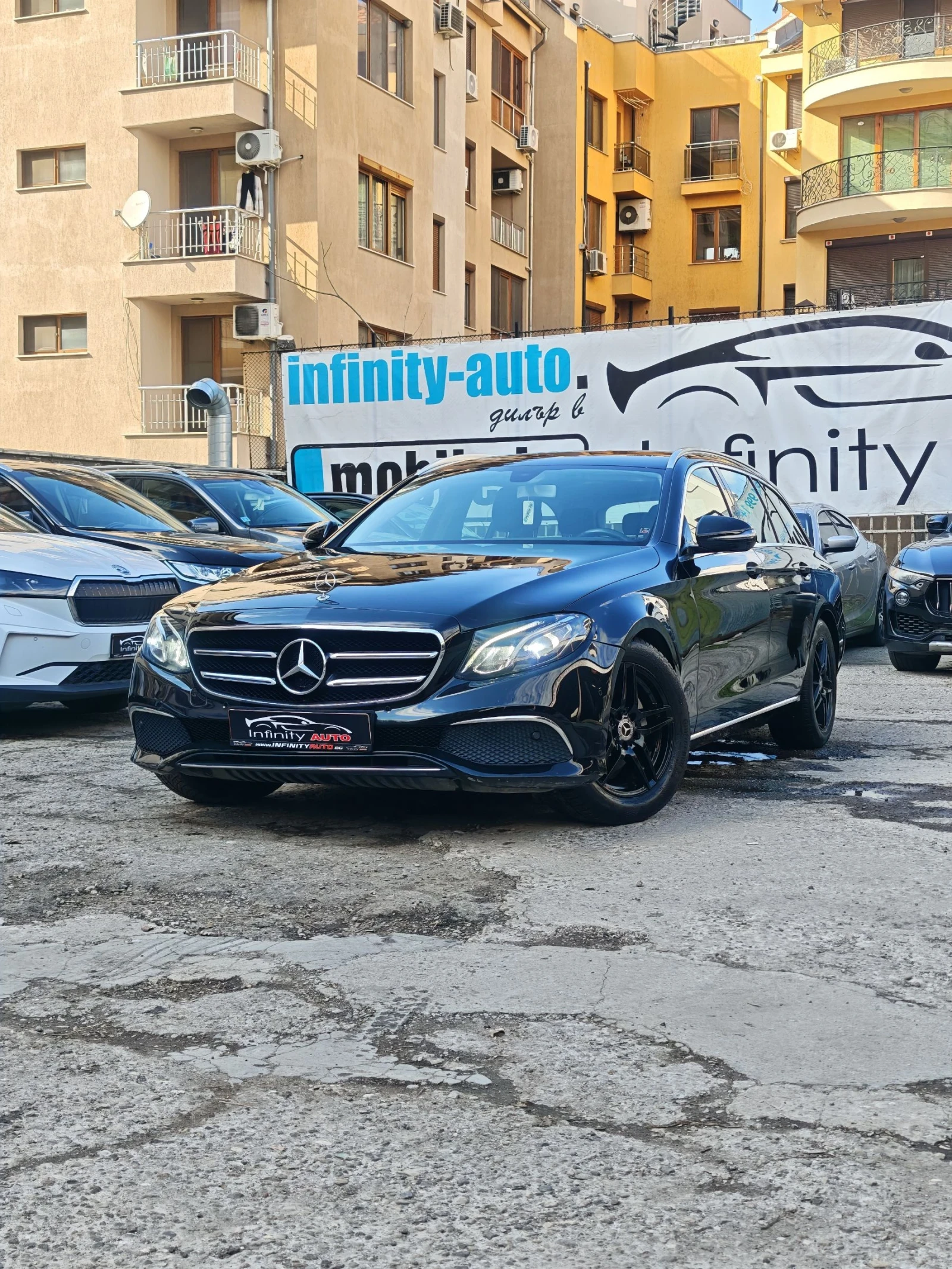 Mercedes-Benz E 220 AMG, �������, �������, ������, ���!  | Mobile.bg � ����������� 1