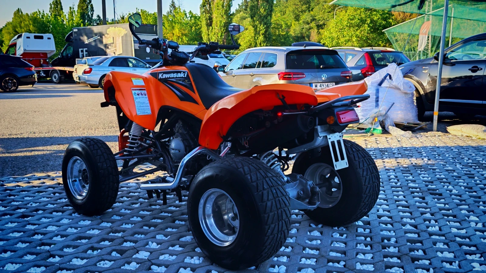 Kawasaki Kfx 700 с документи за КАТ, снимка 3 - Мотоциклети и мототехника - 55339399