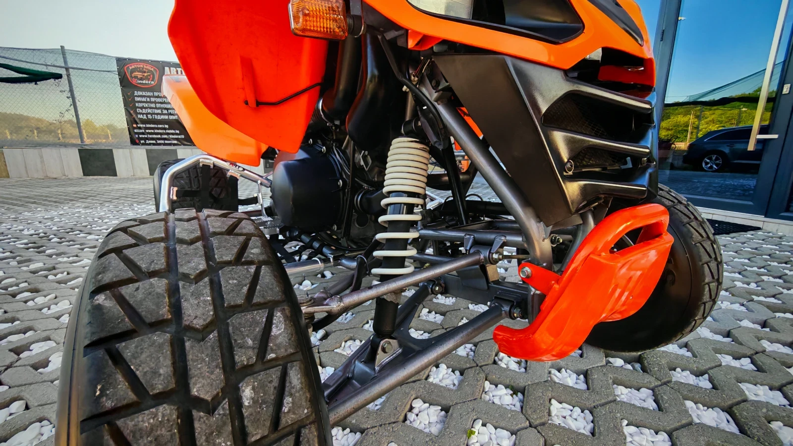 Kawasaki Kfx 700 с документи за КАТ, снимка 8 - Мотоциклети и мототехника - 55339399