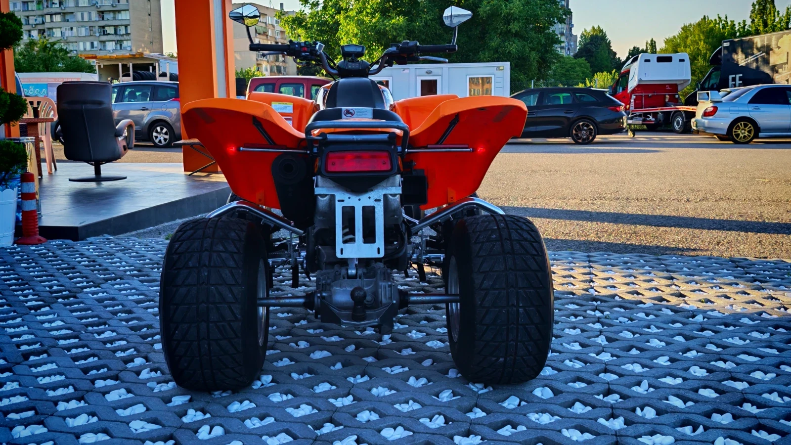 Kawasaki Kfx 700 с документи за КАТ, снимка 4 - Мотоциклети и мототехника - 55339399