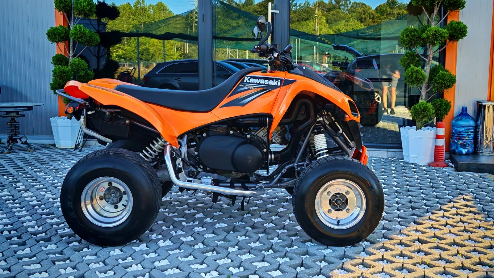 Kawasaki Kfx 700 с документи за КАТ, снимка 6 - Мотоциклети и мототехника - 55339399