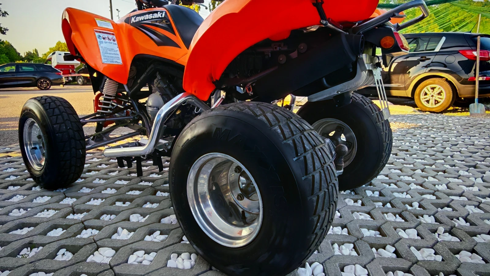 Kawasaki Kfx 700 с документи за КАТ, снимка 14 - Мотоциклети и мототехника - 55339399