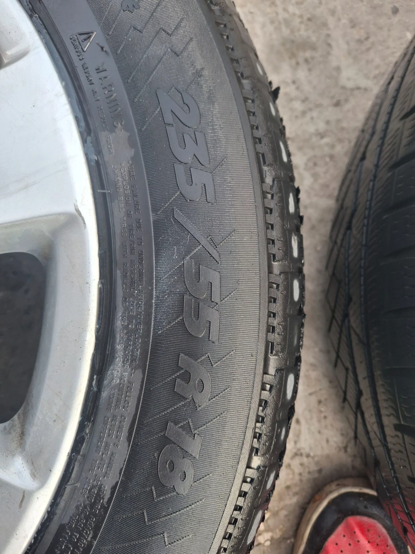 Гуми с джанти Michelin 235/55R18, снимка 8 - Гуми и джанти - 56200354