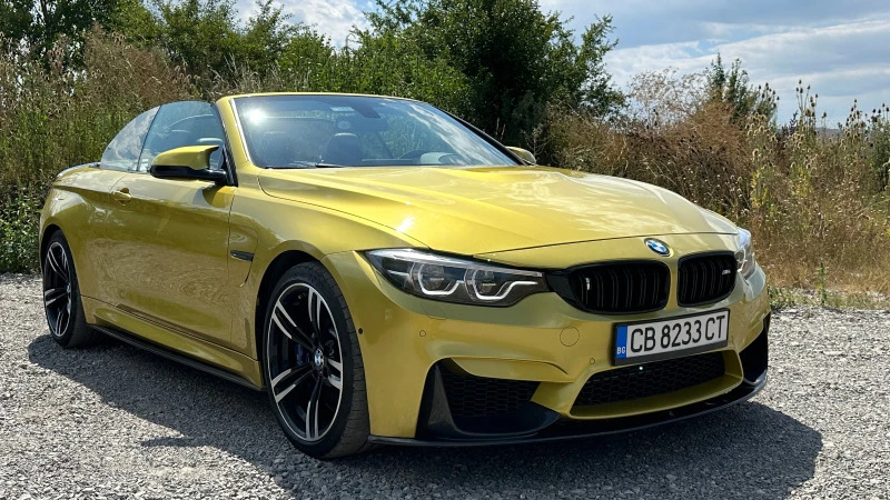 BMW M4 Кабриолет Бартер, снимка 1 - Автомобили и джипове - 47637275