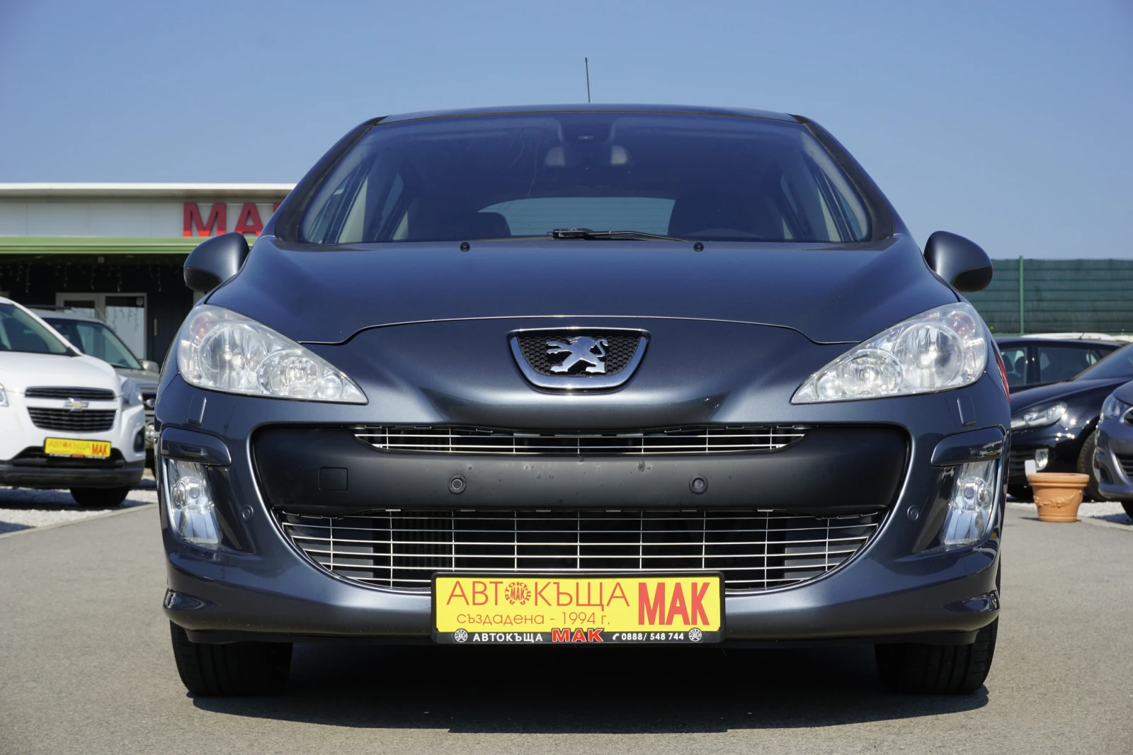 Peugeot 308 1.6HDI/Автоматик/Нави/Подгрев/Печка/Панорама, снимка 2 - Автомобили и джипове - 55323526
