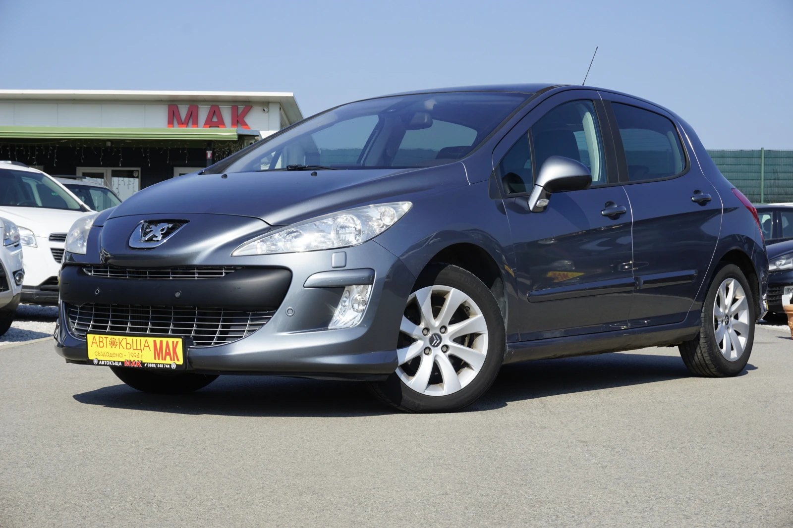 Peugeot 308 1.6HDI/Автоматик/Нави/Подгрев/Печка/Панорама, снимка 3 - Автомобили и джипове - 55323526