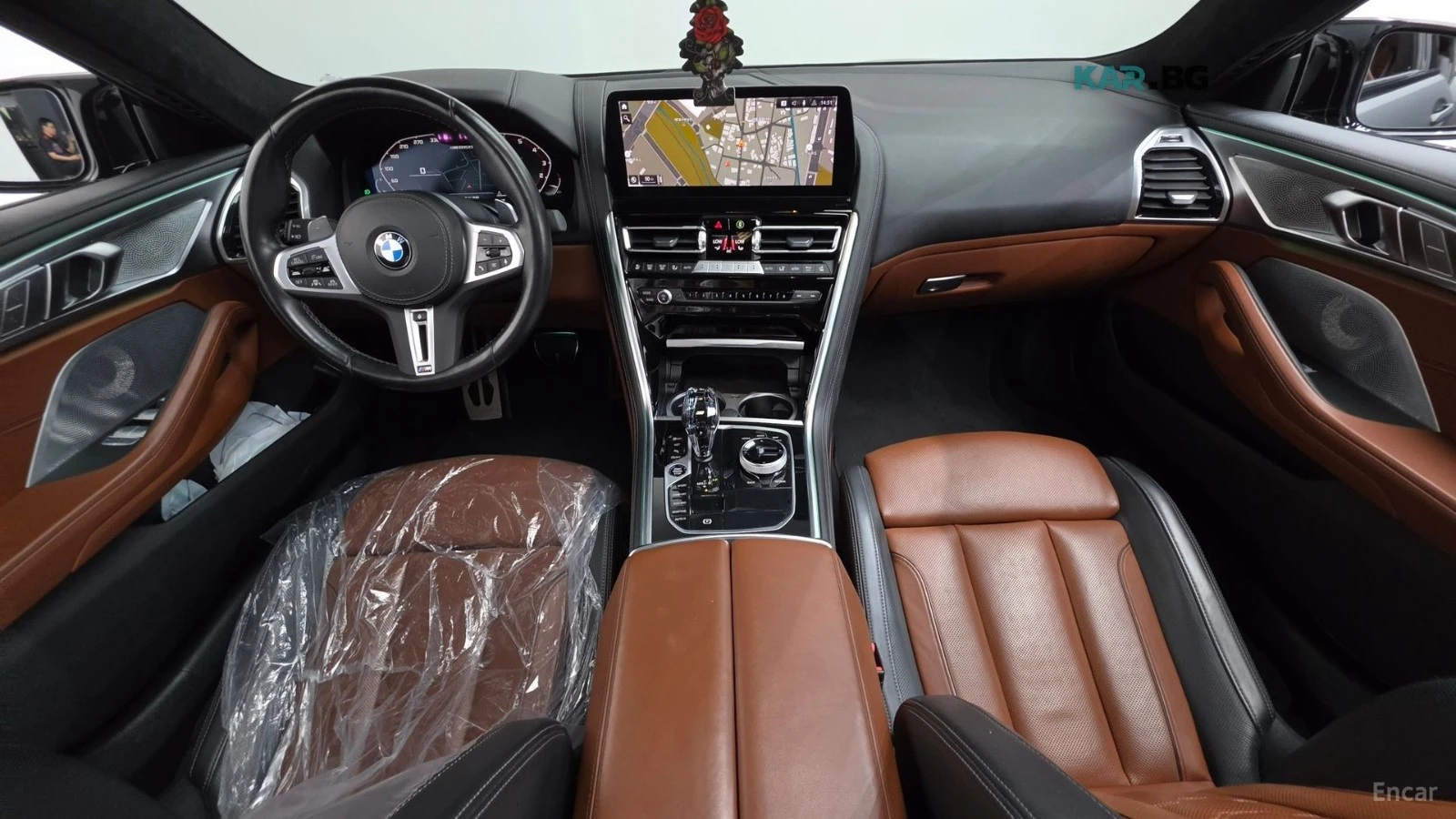 BMW 850 M850i* XDRIVE* B&W* DISTRONIC* 360* ПОДГРЕВ* ОБДУХ, снимка 5 - Автомобили и джипове - 55976894
