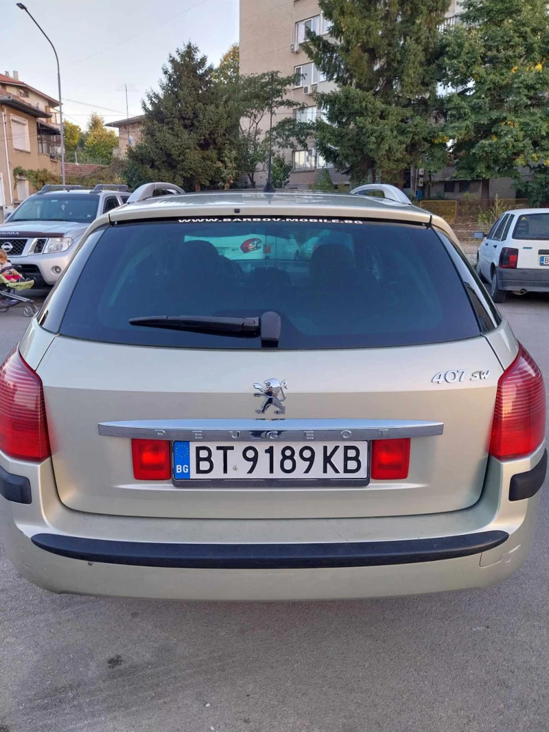 Peugeot 407 1, 6 HDI, снимка 5 - Автомобили и джипове - 47391925