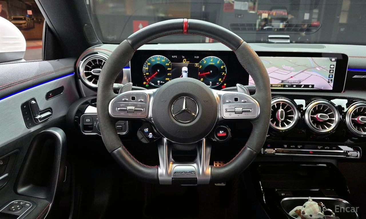 Mercedes-Benz CLA 45 AMG S 4MATIC+ * HEAD-UP* АЛКАНТАРА* ПАНОРАМА* AMBIENT*, снимка 10 - Автомобили и джипове - 54762471