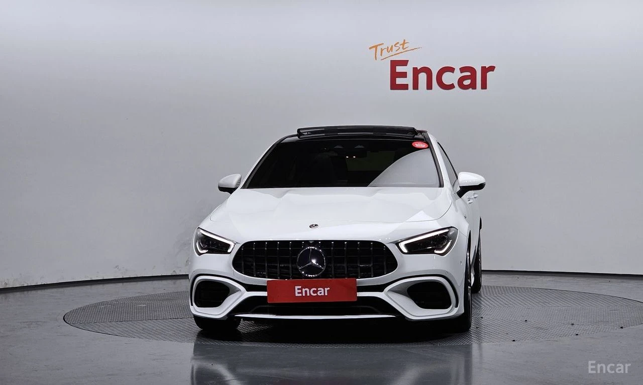 Mercedes-Benz CLA 45 AMG S 4MATIC+ * HEAD-UP* АЛКАНТАРА* ПАНОРАМА* AMBIENT*, снимка 2 - Автомобили и джипове - 54762471
